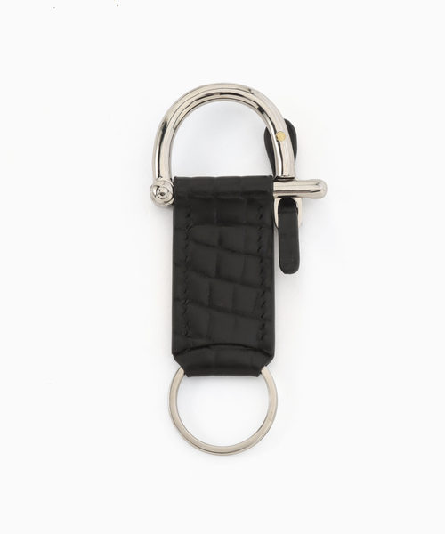 ED ROBERT JUDSON(エドロバートジャドソン)の「ED ROBERT JUDSON / エドロバート ジャドソン karabiner buckle key holder(キーケース/キーアクセサリー・メンズ・ブラック/レッド・FREE)」の3枚目の写真