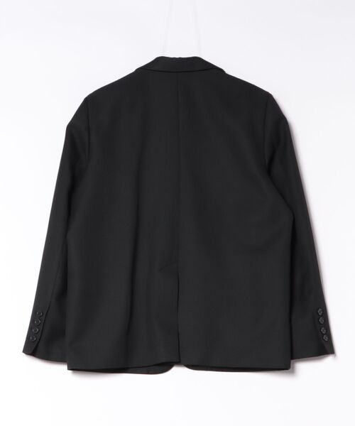 CLANE（クラネ）の「CLANE HERRINGBONE TAILORED JACKET（テーラードジャケット・レディース・ブラック/その他・2/1）」の3枚目の写真