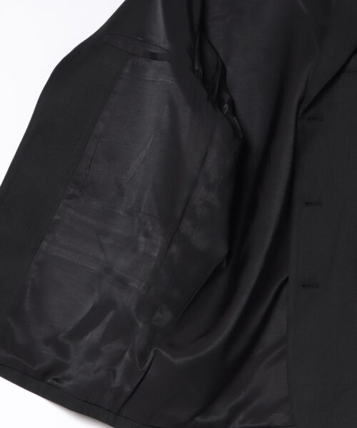 CLANE（クラネ）の「CLANE HERRINGBONE TAILORED JACKET（テーラードジャケット・レディース・ブラック/その他・2/1）」の4枚目の写真