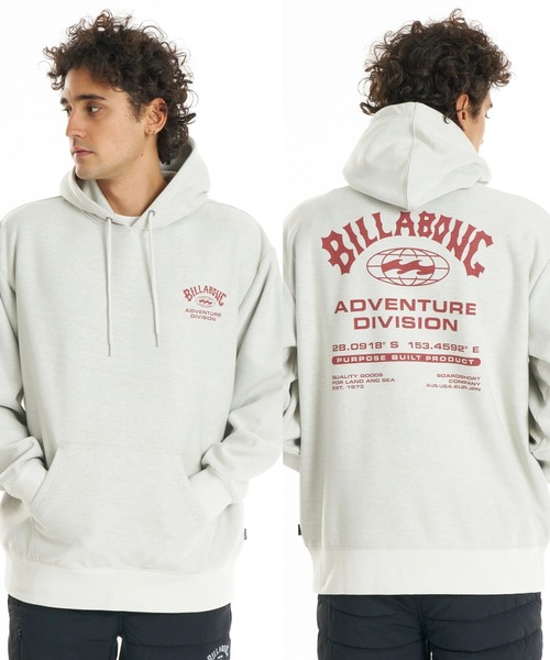 BILLABONG(ビラボン)の「BILLABONG メンズ COORDINATES パーカー 【2026年秋冬モデル】/ビラボン撥水プルオーバーフーディー(パーカー・メンズ・ブラック系その他/ベージュ系その他/グリーン系その他・X-LARGE/LARGE/MEDIUM)」の1枚目の写真