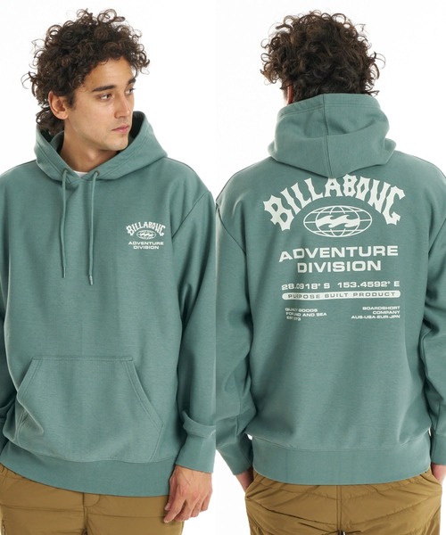 BILLABONG(ビラボン)の「BILLABONG メンズ COORDINATES パーカー 【2026年秋冬モデル】/ビラボン撥水プルオーバーフーディー(パーカー・メンズ・ブラック系その他/ベージュ系その他/グリーン系その他・X-LARGE/LARGE/MEDIUM)」の3枚目の写真