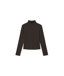 W ベーシック モダール モックネック ロングスリーブ (4colors)