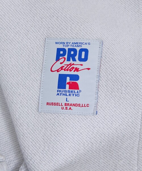 Russell Athletic(ラッセルアスレティック)の「限定商品【RUSSELL × BerBerJin /ラッセル × ベルベルジン】Pro Cotton Loopback Terry Sweat Double Knee Sweat /ダブルニースウェットパンツ(スウェットパンツ・メンズ・ブラック/グレー/ネイビー・XL/L/M)」の5枚目の写真