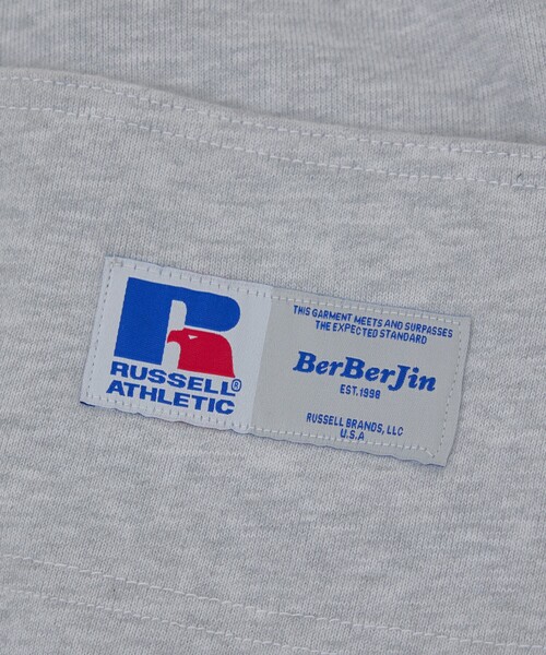 Russell Athletic(ラッセルアスレティック)の「限定商品【RUSSELL × BerBerJin /ラッセル × ベルベルジン】Pro Cotton Loopback Terry Sweat Double Knee Sweat /ダブルニースウェットパンツ(スウェットパンツ・メンズ・ブラック/グレー/ネイビー・XL/L/M)」の8枚目の写真