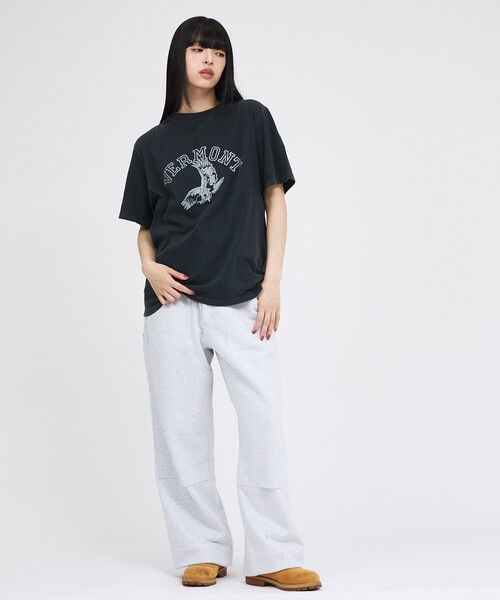 Russell Athletic(ラッセルアスレティック)の「限定商品【RUSSELL × BerBerJin /ラッセル × ベルベルジン】Pro Cotton Loopback Terry Sweat Double Knee Sweat /ダブルニースウェットパンツ(スウェットパンツ・メンズ・ブラック/グレー/ネイビー・XL/L/M)」の14枚目の写真