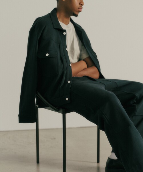 Russell Athletic(ラッセルアスレティック)の「限定商品【RUSSELL × BerBerJin /ラッセル × ベルベルジン】Pro Cotton Loopback Terry Sweat Double Knee Sweat /ダブルニースウェットパンツ(スウェットパンツ・メンズ・ブラック/グレー/ネイビー・XL/L/M)」の16枚目の写真