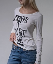 A'GEM/9 × .kom 『FANCY CLUB/ファンシークラブ』 TOO HOT LONG SLEEVE/TOOHOT ロングスリーブカットソー