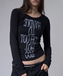 A'GEM/9 × .kom 『FANCY CLUB/ファンシークラブ』 TOO HOT LONG SLEEVE/TOOHOT ロングスリーブカットソー