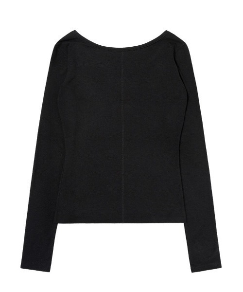 FANCY CLUB(ファンシークラブ)の「A'GEM/9 × .kom 『FANCY CLUB/ファンシークラブ』 TOO HOT LONG SLEEVE/TOOHOT ロングスリーブカットソー(Tシャツ/カットソー・レディース・ブラック/ホワイト・FREE)」の15枚目の写真