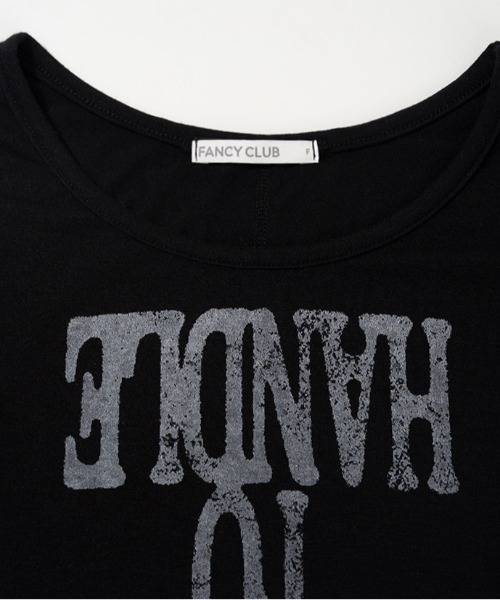 FANCY CLUB(ファンシークラブ)の「A'GEM/9 × .kom 『FANCY CLUB/ファンシークラブ』 TOO HOT LONG SLEEVE/TOOHOT ロングスリーブカットソー(Tシャツ/カットソー・レディース・ブラック/ホワイト・FREE)」の16枚目の写真