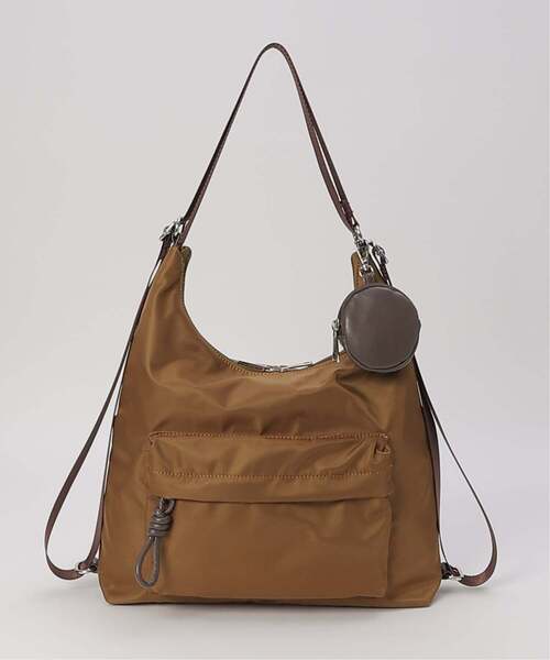 notch.(ノッチ)の「COOCO クーコ 2WAYショルダーバッグ×リュック(トートバッグ・レディース・ブラウン/ダークブルー・ONESIZE)」の1枚目の写真