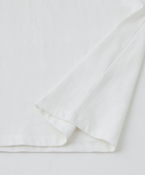 LIGNEL（リグネル）の「【LIGNEL】USAコットン リラックスフィット クルーネック ベーシック長袖カットソー（Tシャツ/カットソー・メンズ・ブラック/グリーン系/ブラウン系/ホワイト・L/M/S）」の7枚目の写真