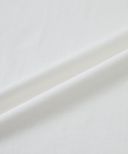 LIGNEL（リグネル）の「【LIGNEL】USAコットン リラックスフィット クルーネック ベーシック長袖カットソー（Tシャツ/カットソー・メンズ・ブラック/グリーン系/ブラウン系/ホワイト・L/M/S）」の8枚目の写真
