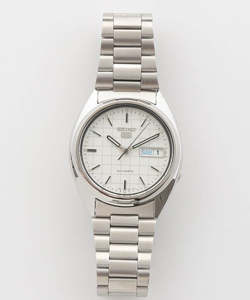 SEIKO（セイコー）の「SEIKO 5/AUTO 【WEB限定】（アナログ腕時計・メンズ・シルバー・FREE）」の2枚目の写真