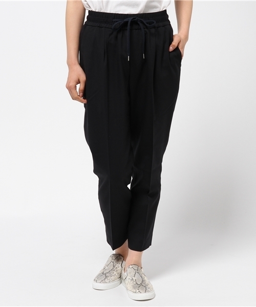 WRAPINKNOT（ラッピンノット）の「リラックス テーパード パンツ（スラックス・レディース・ブラック/ネイビー/グレー・1/0）」の3枚目の写真