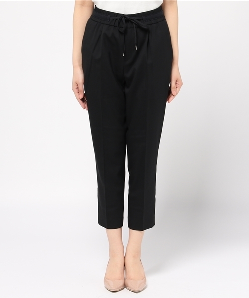 WRAPINKNOT（ラッピンノット）の「リラックス テーパード パンツ（スラックス・レディース・ブラック/ネイビー/グレー・1/0）」の4枚目の写真