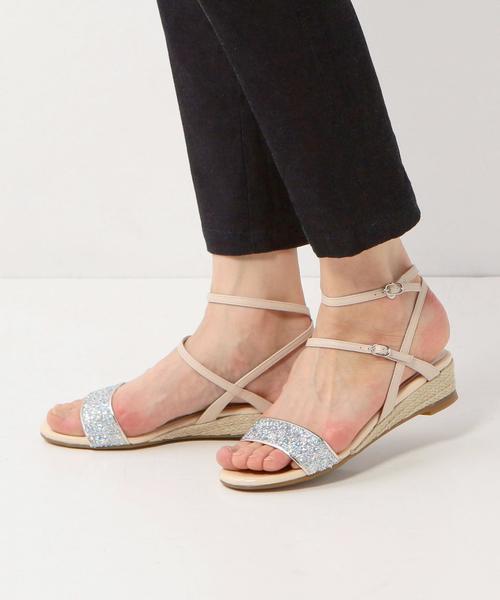 ODETTE E ODILE（オデットエオディール）の「OFD ダブルストラップジュートウェッジ サンダル30（サンダル・レディース・ケリー/ロイヤルブルー/ブラック/その他1・23cm/24.5cm/23.5cm/22.5cm/22cm/24cm）」の18枚目の写真