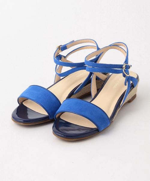 ODETTE E ODILE（オデットエオディール）の「OFD ダブルストラップジュートウェッジ サンダル30（サンダル・レディース・ケリー/ロイヤルブルー/ブラック/その他1・23cm/24.5cm/23.5cm/22.5cm/22cm/24cm）」の15枚目の写真