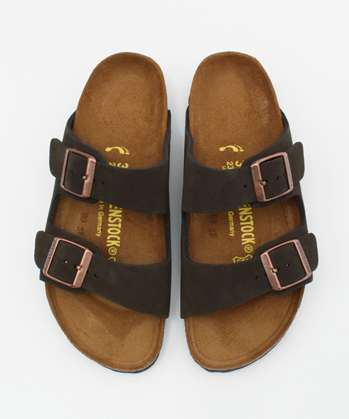 BIRKENSTOCK(ビルケンシュトック)の「BIRKENSTOCK スエードダブルベルトARIZONA◆(サンダル・レディース・ブラウン・38/39/36/37/35)」の5枚目の写真