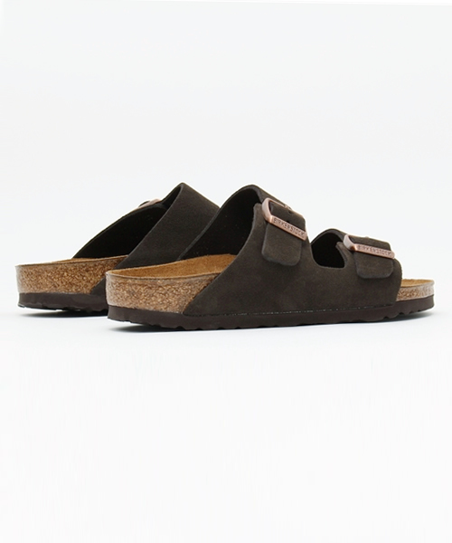 BIRKENSTOCK(ビルケンシュトック)の「BIRKENSTOCK スエードダブルベルトARIZONA◆(サンダル・レディース・ブラウン・38/39/36/37/35)」の4枚目の写真