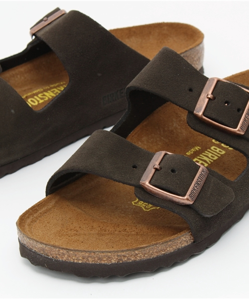 BIRKENSTOCK ブラウン コンフォートサンダル 38 BIRKENSTOCK ビルケンシュトック サンダル メンズ レディース 黒