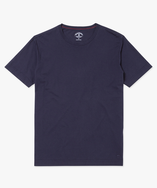BROOKS BROTHERS（ブルックスブラザーズ）の「Red Fleece GF コットンジャージ ガーメントダイ Tシャツ【ZOZOTOWN限定 OUTLET】（Tシャツ/カットソー・メンズ・ホワイト/ネイビー/レッド/ブルー・SMALL/MEDIUM/LARGE/X-SMALL/XX-LARGE）」の2枚目の写真