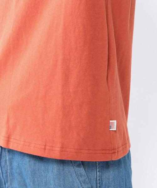 coen（コーエン）の「USAコットンクルーネックポケットTシャツ2016FW●（Tシャツ/カットソー・メンズ・ホワイト/ベージュ/レッド/コバルトブルー・SMALL/LARGE/MEDIUM/X-LARGE）」の14枚目の写真