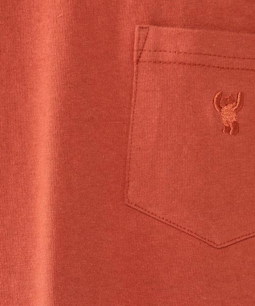 coen（コーエン）の「USAコットンクルーネックポケットTシャツ2016FW●（Tシャツ/カットソー・メンズ・ホワイト/ベージュ/レッド/コバルトブルー・SMALL/LARGE/MEDIUM/X-LARGE）」の15枚目の写真