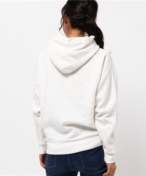 MOUSSY（マウジー）の「NEW HYDE PARK POJ（パーカー・レディース・トップグレー/ブラック/ホワイト/ボルドー・FREE）」の8枚目の写真