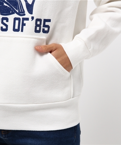 MOUSSY（マウジー）の「NEW HYDE PARK POJ（パーカー・レディース・トップグレー/ブラック/ホワイト/ボルドー・FREE）」の11枚目の写真