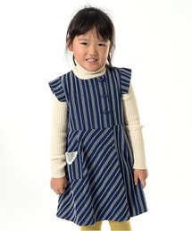 Seraph | ストライプジャンパースカート(ジャンパースカート)