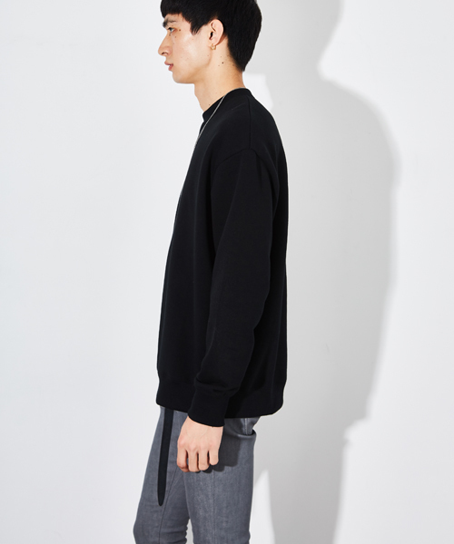 STUDIOUS（ステュディオス）の「ドロップショルダースウェット（スウェット・メンズ・ブラック/ベージュ/ワイン/ピンク/ブルー・1/3/2）」の16枚目の写真