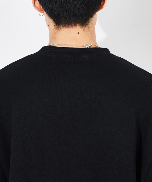 STUDIOUS（ステュディオス）の「ドロップショルダースウェット（スウェット・メンズ・ブラック/ベージュ/ワイン/ピンク/ブルー・1/3/2）」の20枚目の写真