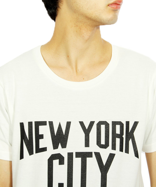 ８(eight)（エイト）の「NEWYORK CITY 半袖 Ｔシャツ（Tシャツ/カットソー・メンズ・ホワイト/ネイビー/ブラック・MEDIUM/LARGE）」の18枚目の写真