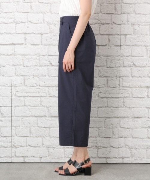 LEPSIM（レプシィム）の「コットンリネンワークテーパードパンツ　747165（その他パンツ・レディース・カーキ/ネイビー・LARGE/MEDIUM）」の5枚目の写真