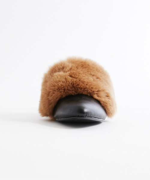 PICHE ABAHOUSE(ピシェ アバハウス)の「【販売店舗限定】ファーミュール(サンダル・レディース・ブラック/ブラウン/カーキ・SMALL/MEDIUM/LARGE)」の5枚目の写真