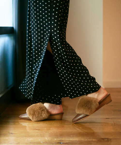 PICHE ABAHOUSE(ピシェ アバハウス)の「【販売店舗限定】ファーミュール(サンダル・レディース・ブラック/ブラウン/カーキ・SMALL/MEDIUM/LARGE)」の12枚目の写真