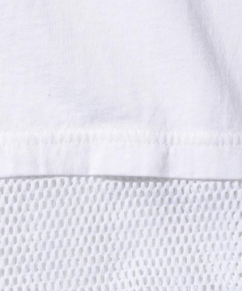 ETHOS（エトス）の「＜ETHOS＞ COCOA LONG SLEEVE T-shirt/Tシャツ ◆（Tシャツ/カットソー・メンズ・ホワイト/ブラック・MEDIUM/LARGE）」の9枚目の写真