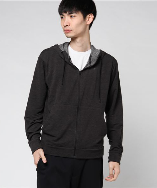 NIKE（ナイキ）の「ナイキ スウェット DRI-FIT フリース フルジップ フーディ（パーカー・メンズ・ブラック/ブルー/グレー・3L/S/L/M/LL）」の2枚目の写真