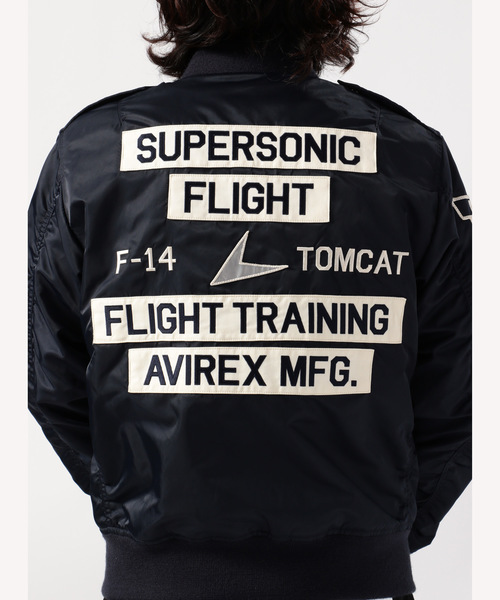 AVIREX(アヴィレックス)の「AVIREX/アヴィレックス/ L-2B TOMCAT/ L-2B トムキャット(MA-1・メンズ・オレンジ/セージグリーン/ロイヤルブルー/ブラック・MEDIUM/LARGE/X-LARGE/XX-LARGE)」の14枚目の写真