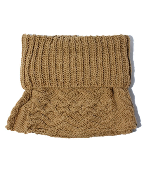 Another Edition(アナザーエディション)の「AE Roving Hand ケープ(ストール/ショール・レディース・グレー/ダークグレー/ベージュ・フリー)」の3枚目の写真