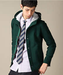 BEAUTY&YOUTH UNITED ARROWS | BY ∴ カット レイズドネック フーデッド ブルゾン◆ §2(ブルゾン)