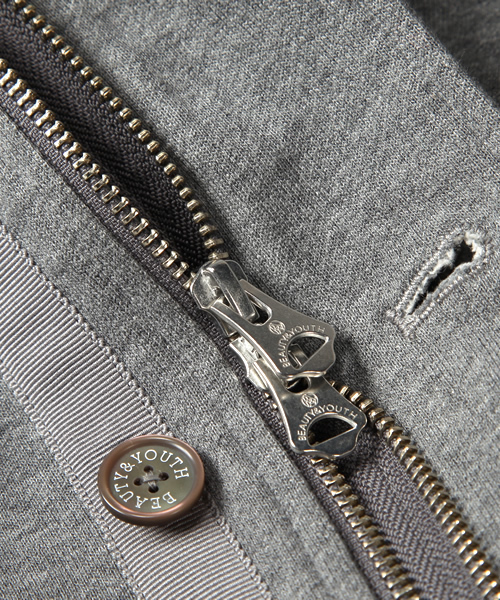 BEAUTY&YOUTH UNITED ARROWS（ビューティーアンドユースユナイテッドアローズ）の「BY ∴ カット レイズドネック フーデッド ブルゾン◆ §2（ブルゾン・メンズ・グレー/ケリー/ネイビー・SMALL/MEDIUM/LARGE/X-LARGE）」の12枚目の写真