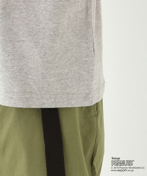 niko and...（ニコアンド）の「ピーナッツプリントTシャツ【niko and ...】（Tシャツ/カットソー・メンズ・ネイビー/グレー/オフホワイト/イエロー・MEDIUM/LARGE）」の15枚目の写真