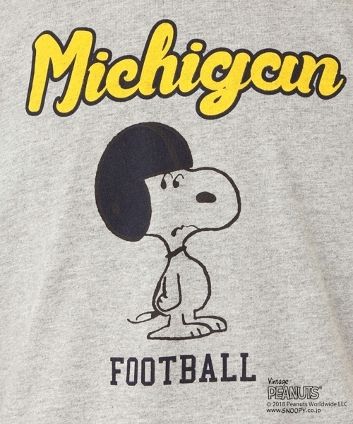 niko and...（ニコアンド）の「ピーナッツプリントTシャツ【niko and ...】（Tシャツ/カットソー・メンズ・ネイビー/グレー/オフホワイト/イエロー・MEDIUM/LARGE）」の18枚目の写真