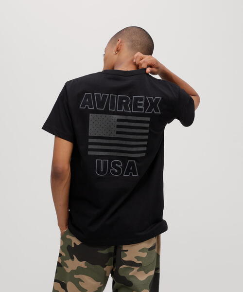 《WEB&DEPOT限定》STAR SPANGLED BANNER / 星条旗 半袖 Tシャツ / AVIREX / アヴィレックス（Tシャツ/カットソー）｜AVIREX（アヴィレックス）