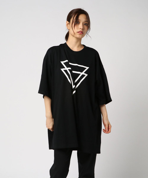 Sixmouse Women ヴィブジョー Vibgyor セール Vibgyor 逆トライアングルbig トップス ウィメン のファッション Tシャツ Tシャツ カットソー