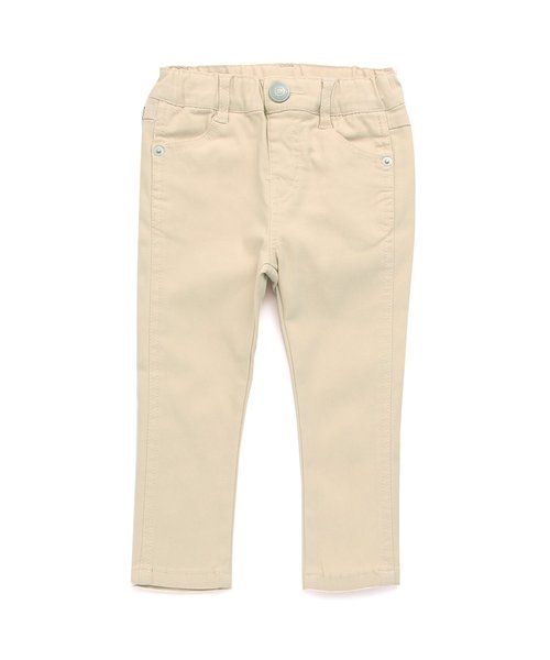 apres les cours(アプレレクール)の「dailyスキニーパンツ 10分丈(その他パンツ・キッズ・ベージュ/ブラック/カーキ/マスタード・80/90/100/110/120/130/140)」の1枚目の写真