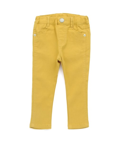 apres les cours(アプレレクール)の「dailyスキニーパンツ 10分丈(その他パンツ・キッズ・ベージュ/ブラック/カーキ/マスタード・80/90/100/110/120/130/140)」の4枚目の写真