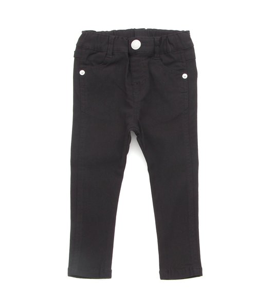apres les cours(アプレレクール)の「dailyスキニーパンツ 10分丈(その他パンツ・キッズ・ベージュ/ブラック/カーキ/マスタード・80/90/100/110/120/130/140)」の2枚目の写真